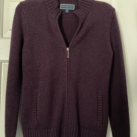 Pre loved Karen Scott cardigan - Picture 2 of 4